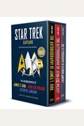 Star Trek Captains  The Autobiographies Boxed Set with Slipcase and Character Portrait Art of Kirk Picard and Janeway a Utobiographies