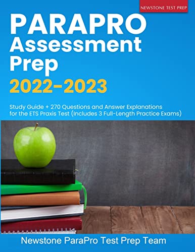 Buy Parapro Assessment Prep 2022-2023: Study Guide + 270 Questions And ...