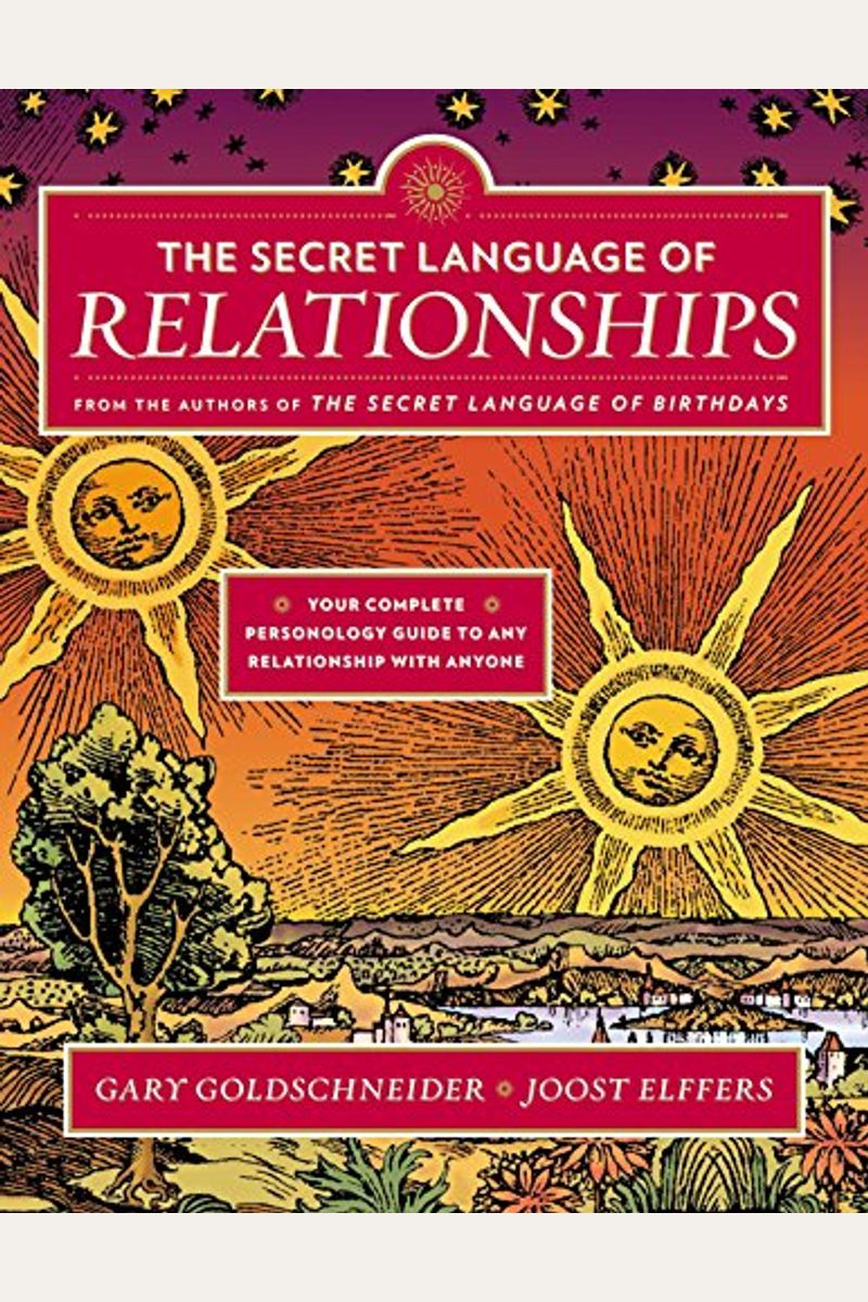 Buy The Secret Language Of Relationships Your Complete Personology