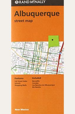 Buy Albuquerque Street Map Book By: Rand McNally