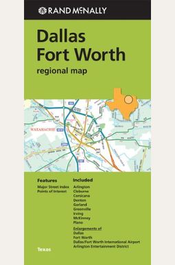 Buy Rand Mcnally Folded Map: Dallas Fort Worth Regional Map Book By ...