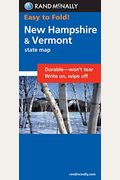 Rand McNally Easy to Fold New Hampshire: New Hampshire, Vermont (Laminated Fold Map)