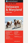 Rand McNally Delaware Maryland State Map