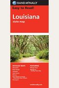 Rand McNally Easy to Read! Louisiana State Map