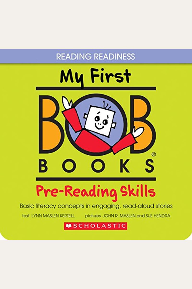 My First Bob Books - Pre-Reading Skills Box Set Phonics, Ages 3 And Up, Pre-K (Reading Readiness)