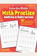 Solve-The-Riddle Math Practice: Addition & Su