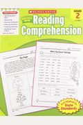 Scholastic Success with Reading Comprehension: Grade 2 Workbook