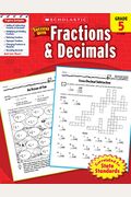 Scholastic Success With Fractions & Decimals: Grade 5 Workbook
