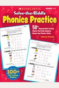 Solve-The-Riddle Phonics Practice: 50+ Reprod