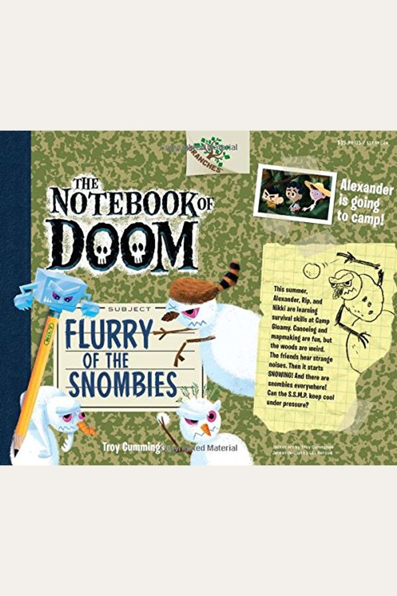 Flurry Of The Snombies: A Branches Book (The Notebook Of Doom #7): Volume 7