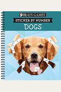 Brain Games - Sticker By Number: Dogs (28 Images To Sticker)