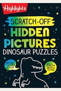 Scratchoff Hidden Pictures Dinosaur Puzzles