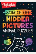 ScratchOff Hidden Pictures Animal Puzzles