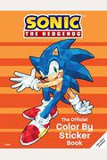 Sonic the Hedgehog The Official Color by Sticker Book Sonic Activity Book