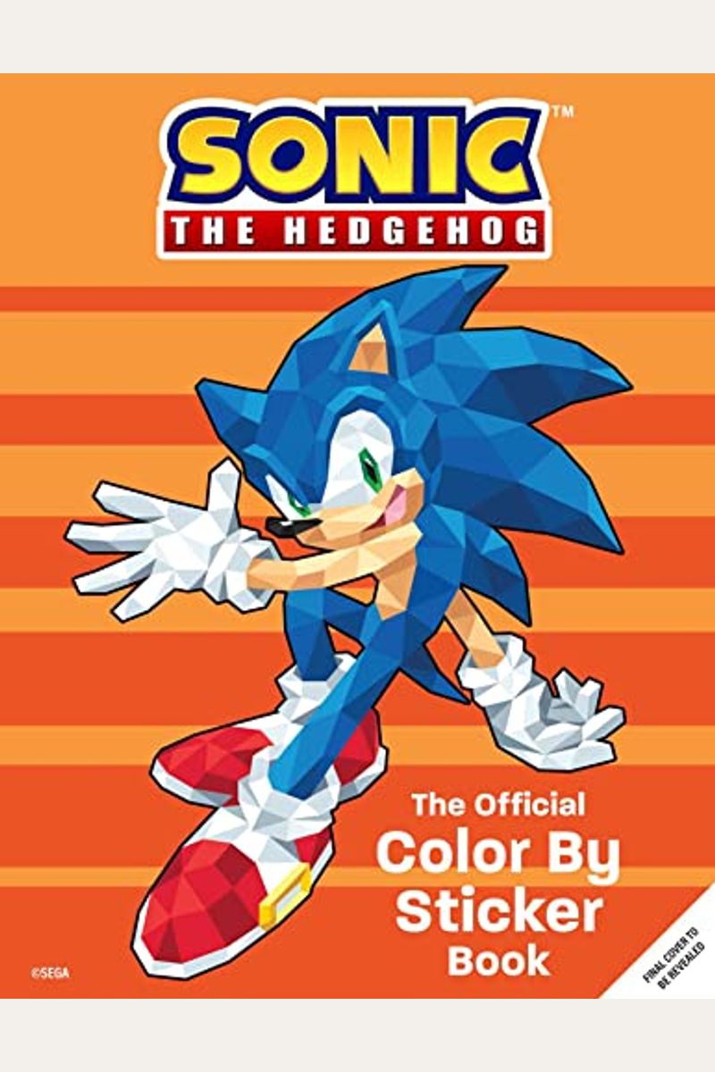 Buy Sonic the Hedgehog The Official Color by Sticker Book Sonic ...