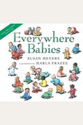 Everywhere Babies Lap Board Book (with Window Cling) [With Window Cling]