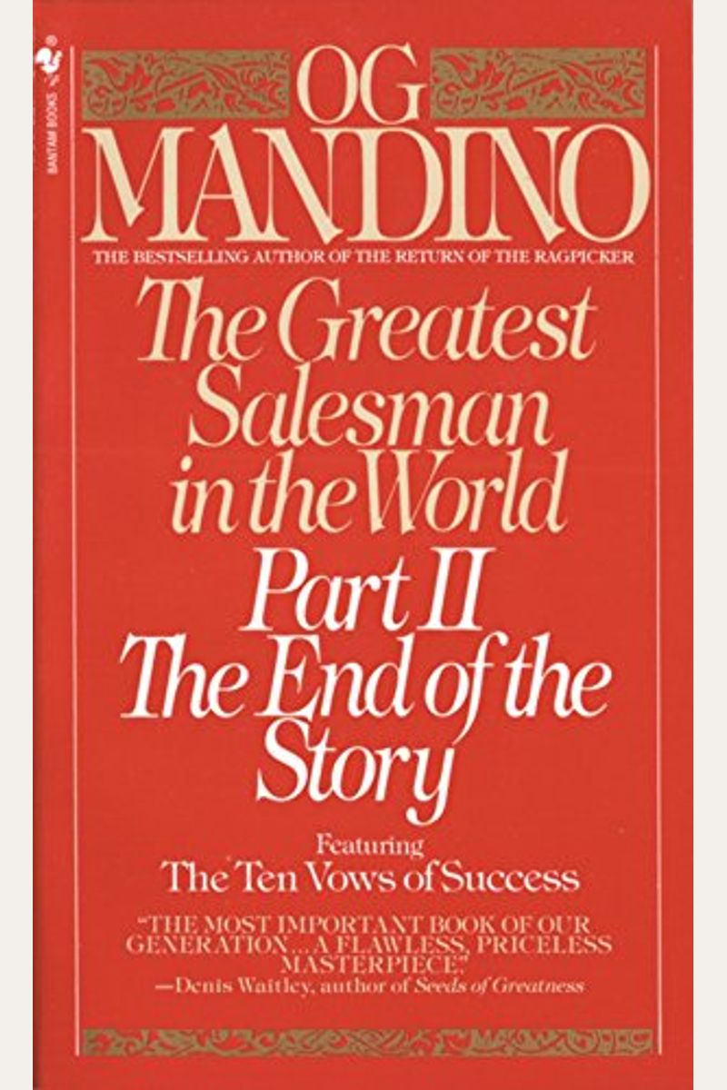 The Greatest Salesman In The World, Part Ii: The End Of The Story