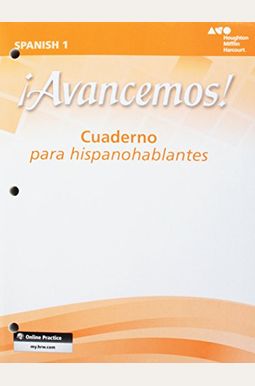 Buy Avancemos Cuaderno Para Hispanohablantes Student Level Spanish ...