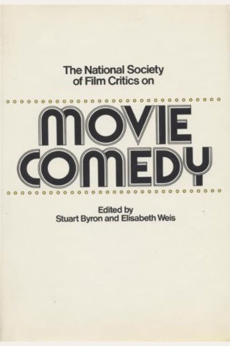 Buy The National Society Of Film Critics On Movie Comedy Book