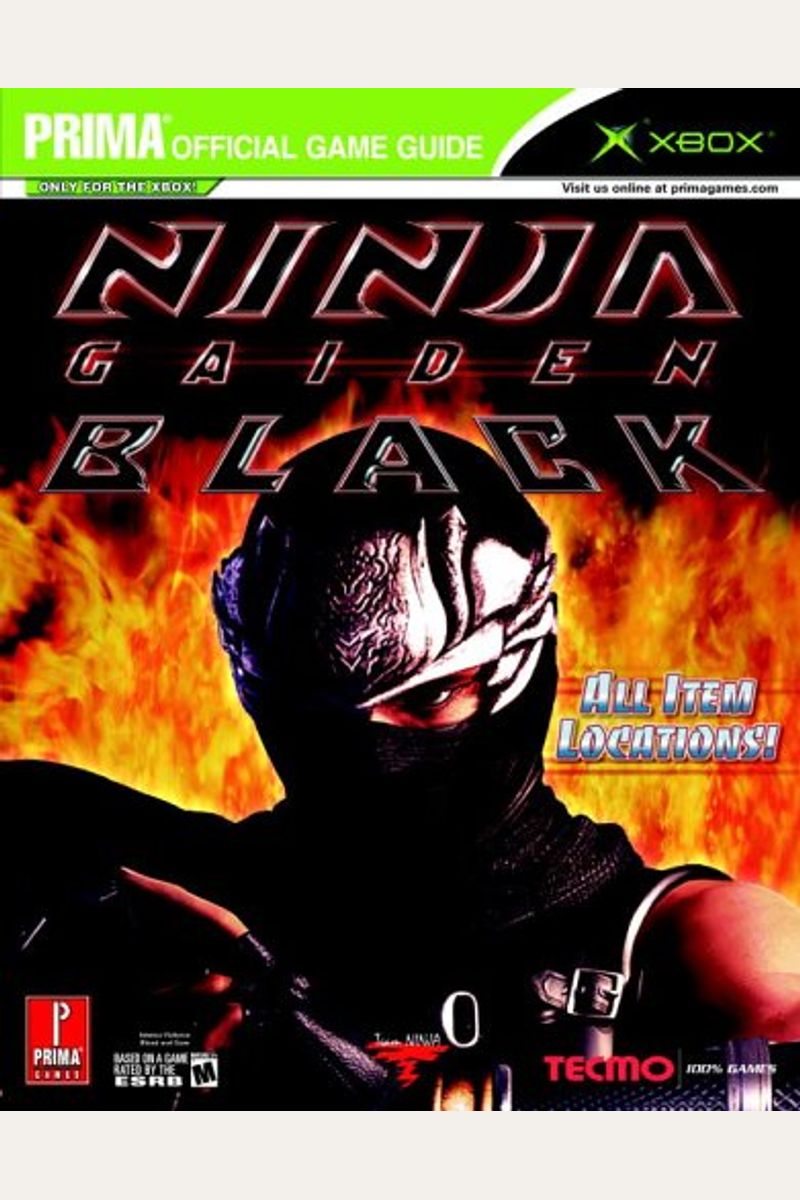 Buy Ninja Gaiden Black Prima Official Game Guide Book