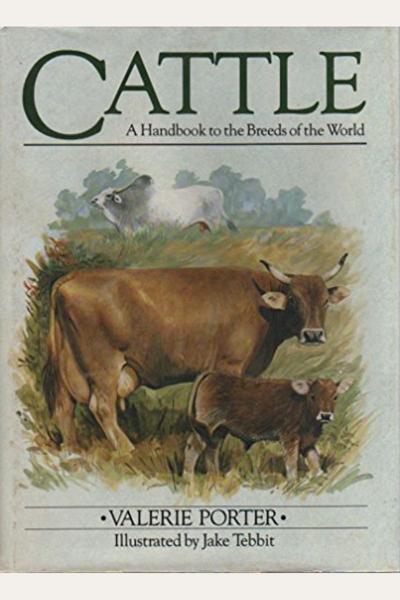 Buy Cattle A Handbook To The Breeds Of The World Book