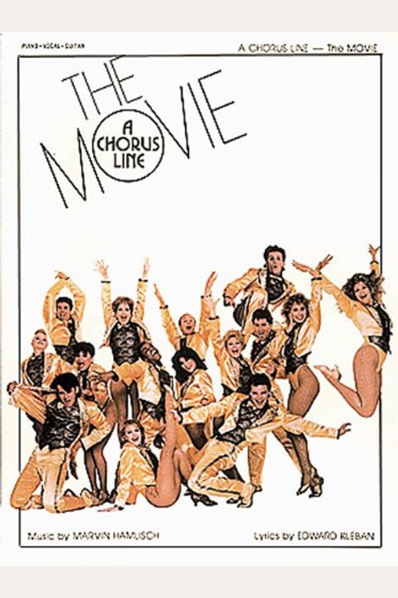 Buy A Chorus Line The Movie Book