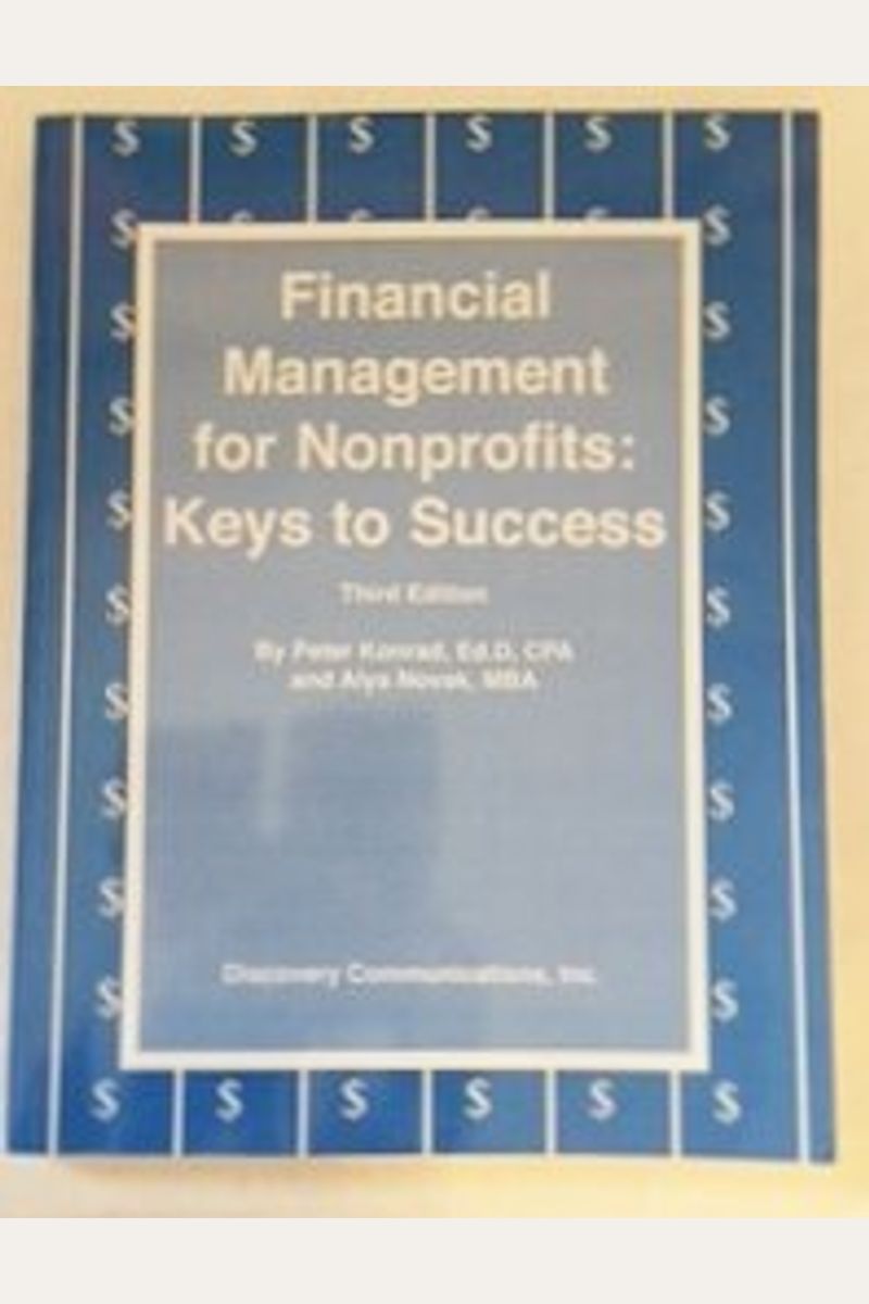 Buy Financial Management For Nonprofits Keys To Success Book