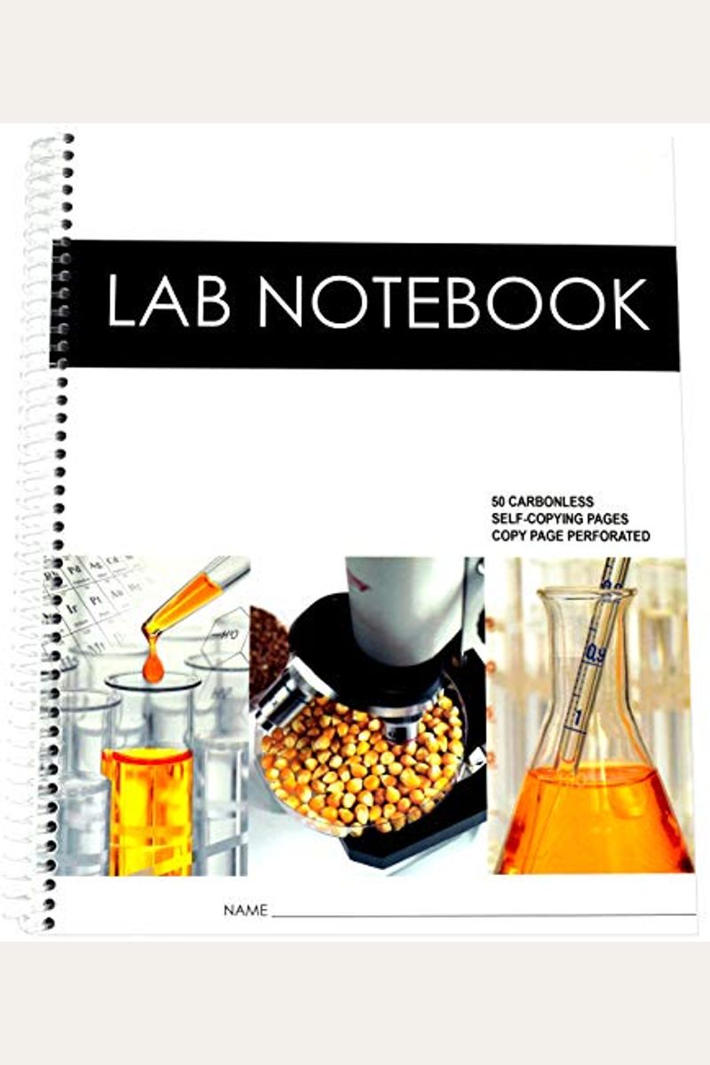 Buy Chemistry Lab Notebook Carbonless Sets Book By Dinobibi Publishing