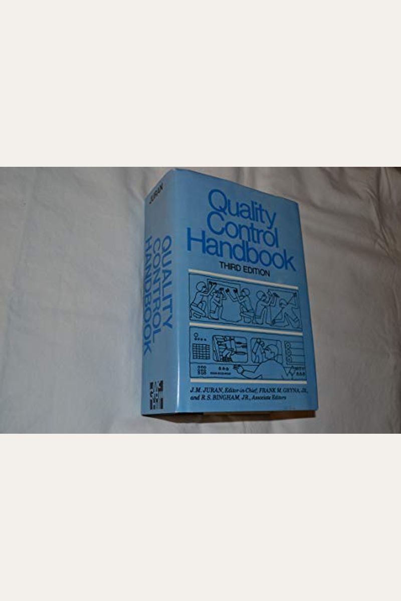Buy Quality Control Handbook Book By Shsat P Books