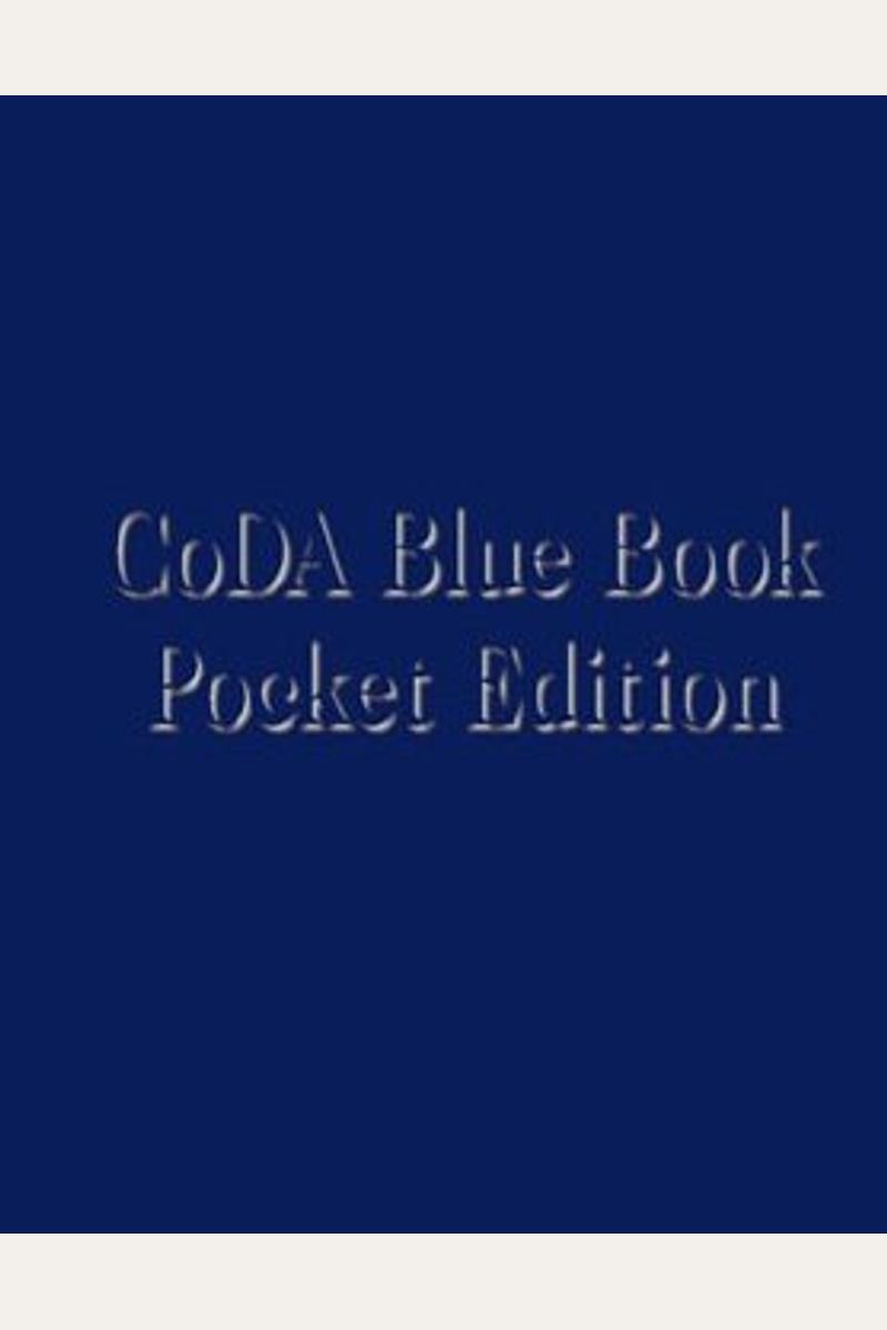 Buy Coda Blue Book Pocket Edition Codependents Anonymous Book