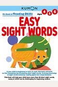 My Book Of Reading Skills: Easy Sight Words