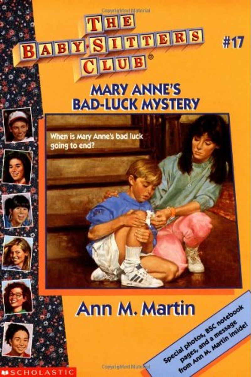 Mary Annes Badluck Mystery Babysitters Club