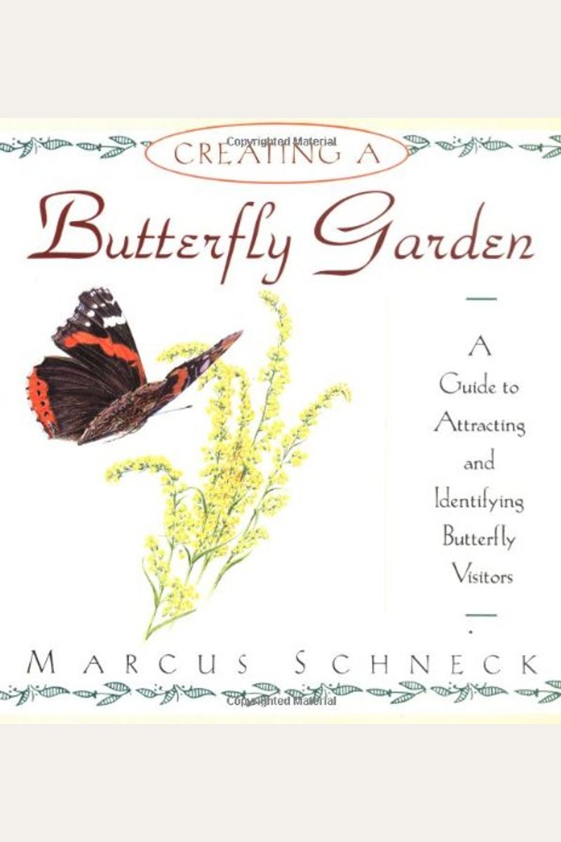 Buy Creating A Butterfly Garden Book