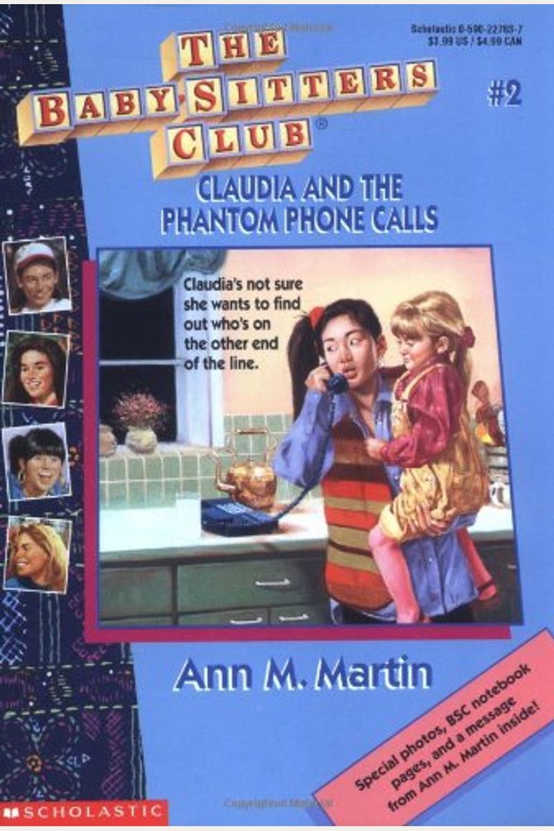 Claudia And The Phantom Phone Calls The Babysitters Club No