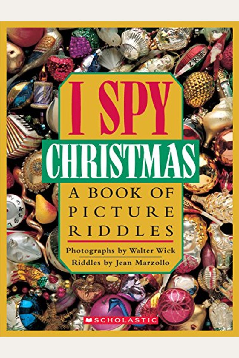 I Spy Christmas: A Book Of Picture Riddles