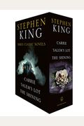 Stephen King Three Classic Novels Box Set: Carrie, 'Salem's Lot, the Shining