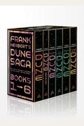 Frank Herbert's Dune Saga 6-Book Boxed Set: Dune, Dune Messiah, Children of Dune, God Emperor of Dune, Heretics of Dune, and Chapterhouse: Dune