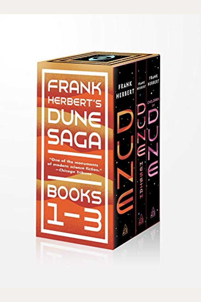 Frank Herbert's Dune Saga 3-Book Boxed Set: Dune, Dune Messiah, And Children Of Dune