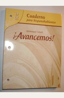 Buy Avancemos Cuaderno para hispanohablantes Student Level Spanish ...