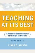 Teaching At Its Best A Researchbased Resource For College Instructors