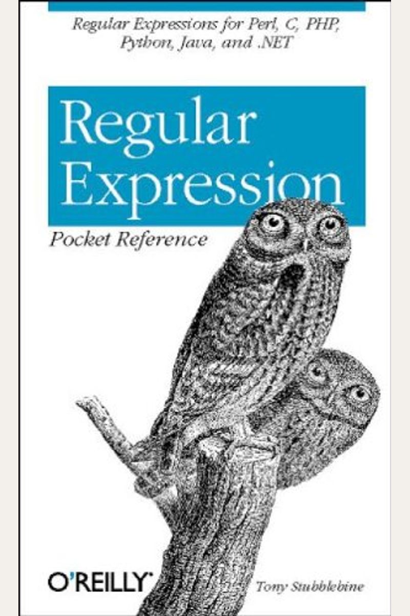 Regular Expression Pocket Reference