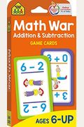 Math War Addition And Subtraction Game Cards