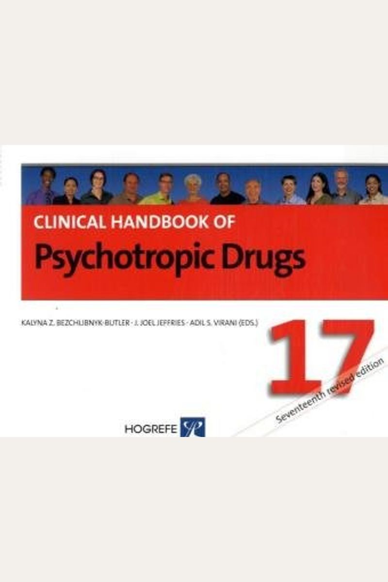 Buy Clinical Handbook Of Psychotropic Drugs Book