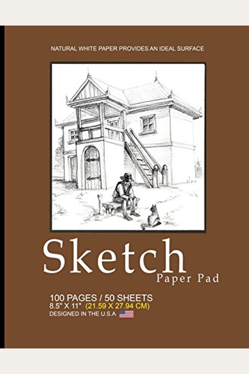 A4 Sketch Pad Brown - 32 Sheets