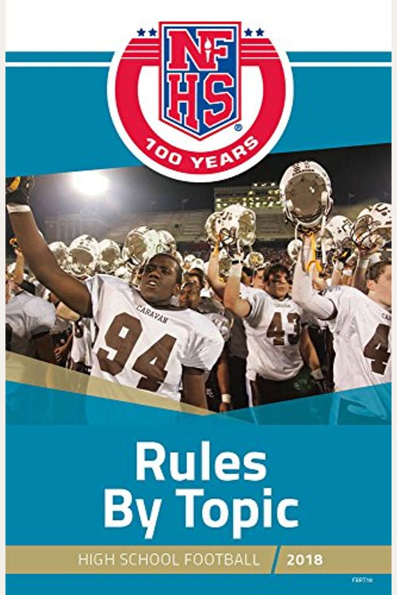Buy NFHS High School Football Rules by Topic Book By National Association