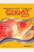 Practice Test  For The Cogat  Form   Grade  Level  Cogat  Grade
