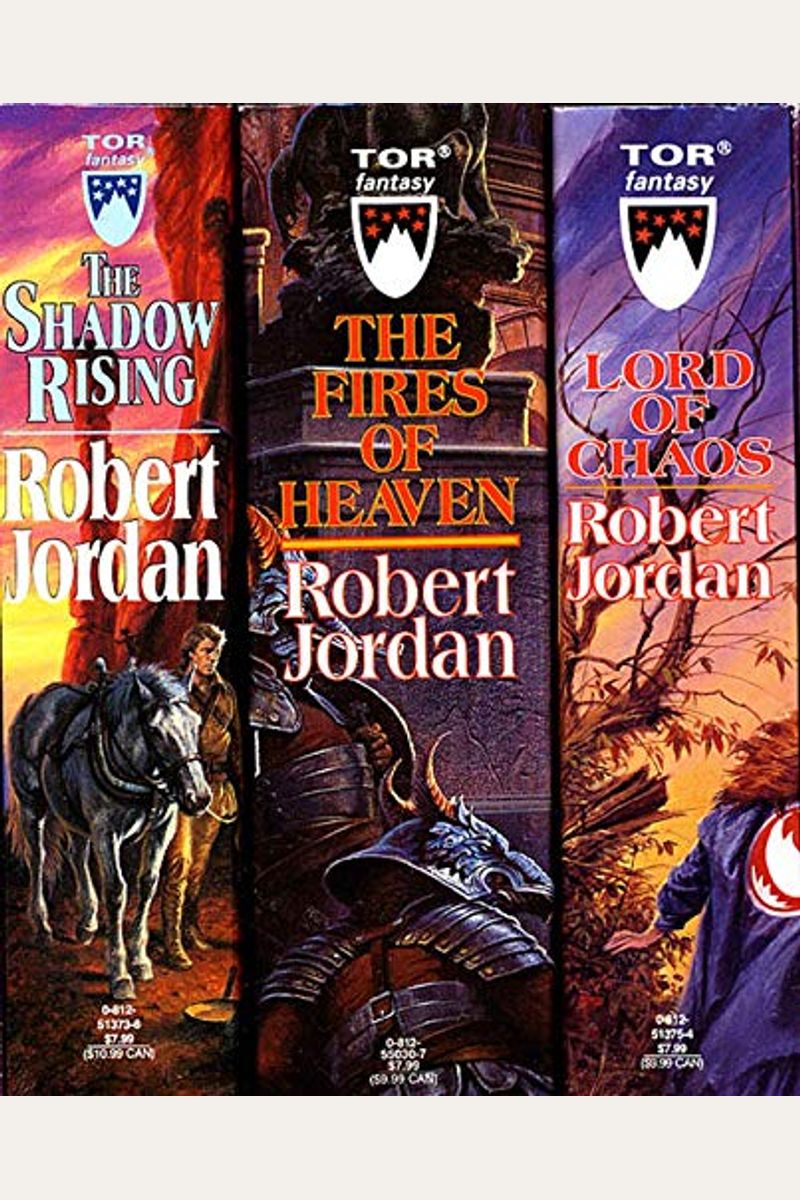 The Wheel Of Time Boxed Set Ii Books  The Shadow Rising The Fires Of Heaven Lord Of Chaos