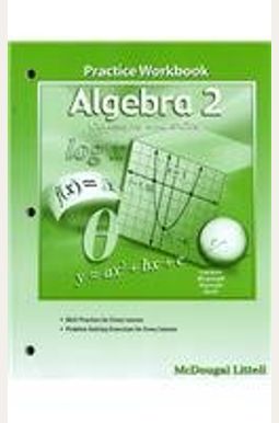 Buy Algebra 2: Concepts And Skills: Practice Workbook Book By: Mcdougal ...