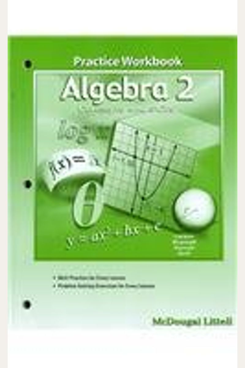 homework practice workbook algebra 2