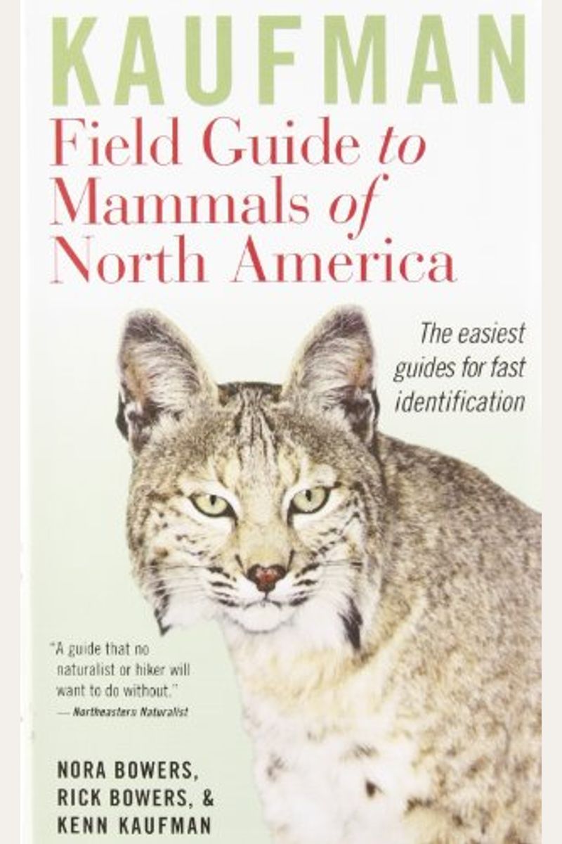 Kaufman Field Guide To Mammals Of North America